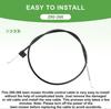 Throttle Control Cable (290-366) Fits Ferris F200XT & IS2000Z Models.