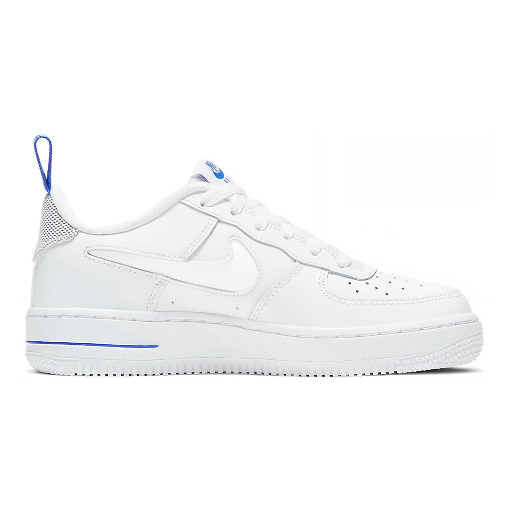 Nike Air Force 1 '07 LV8 Low Top Skateboard Shoes White Blue Unisex DD3227-100