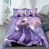 3D Print Touhou Project Remilia Scarlet Flandre Comfortable Duvet Quilt Cover Pillowcase Bedding Set Children Bedroom Decoration