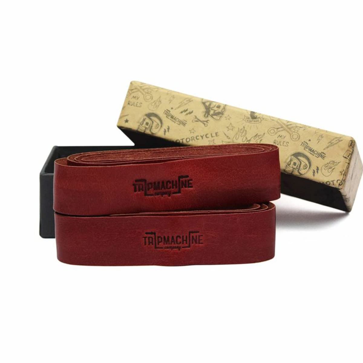 

[Trip Machine] Лента для грипсов мотоцикла Trip Machine GRIPS WRAP Накладка на рычаг руля Защита от грязи Детали Мотоцикл Туринг Вождение Вишнево-красный