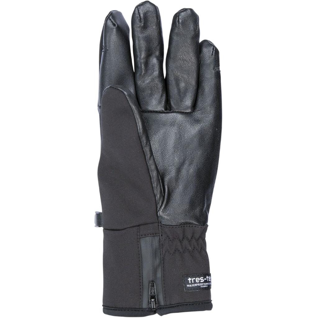 TRESPASS Mens Leather Athletic Snow Sports Gloves