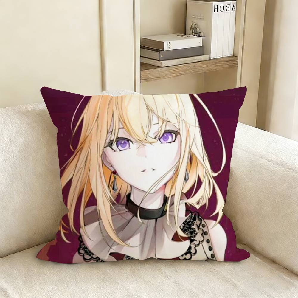 BanG Dream Anime AAve Mujica Pillow Case Living Room Sofa Cushion Cover Suitable For Home Bedroom Room Decoration