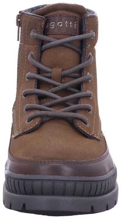 Kožené boty Bugatti Pallario Comfort koňakové barvy