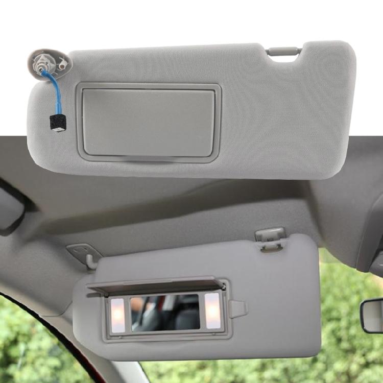 Vehicles Heat Resistant Sun Visors Assembly Driver Side Sunshade Replace 83280-TLA-A12ZB Direct Fit UV Rays Protection