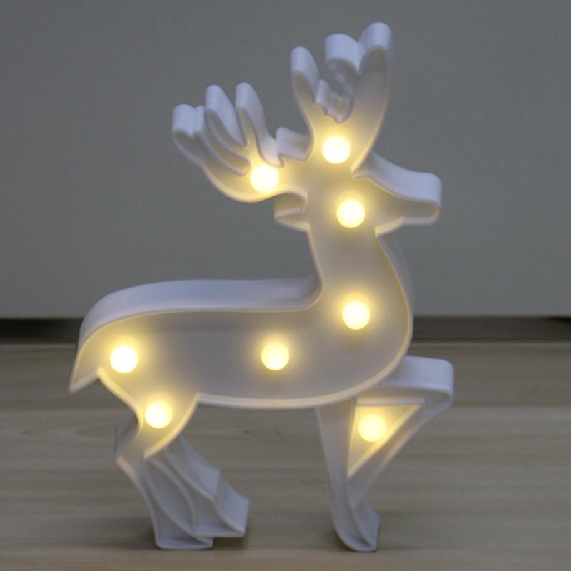 Unicorn Night Light With Star Shape Led Decor For Bedroom And Gift Use