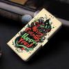 Flip Phone Case for Funda Samsung Galaxy A57 A37 A27 A17 A07 A56 A36 A26 A16 A06 5G 4G Cute Painted Leather Wallet Holder Cover