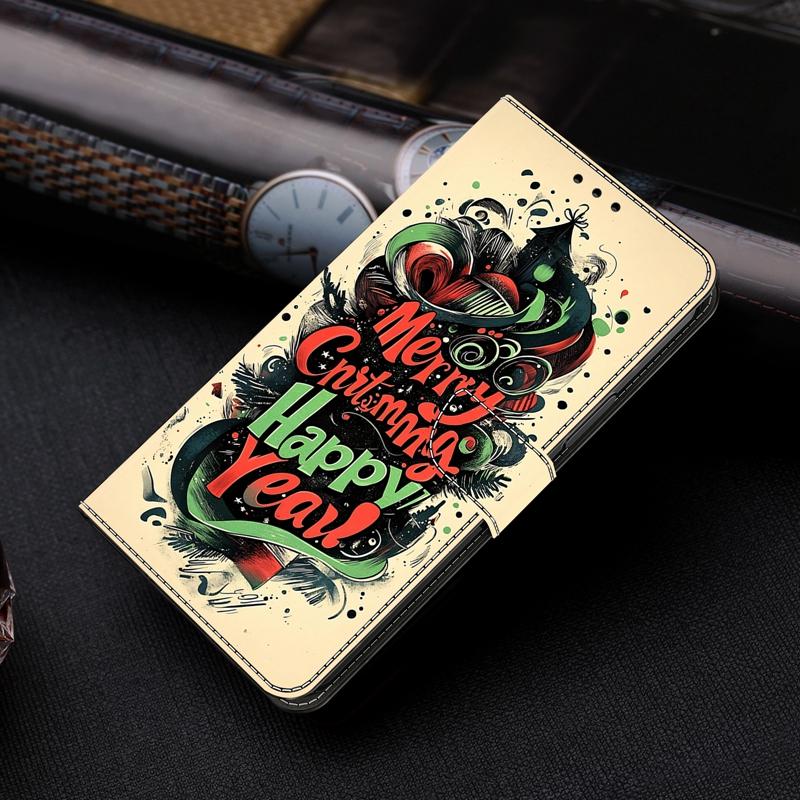 Flip Phone Case for Funda Samsung Galaxy A57 A37 A27 A17 A07 A56 A36 A26 A16 A06 5G 4G Cute Painted Leather Wallet Holder Cover