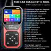 Car Diagnostic Tool T600 OBD2 Scanner Oxygen Sensor Test Automotive DTC Lookup Code Reader Professional Support Cloud Print