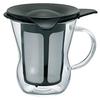Hario One Cup Tea Maker 200ml Black OTM-1B