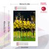 Dortmund Pattern  3pcs 100% Round Full Drill 5D DIY Diamond Painting Embroidery Cross Stitch Rhinestone Décor