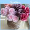 Rose Flowers Artificial For Home Styling Wedding Photography Props Decorative