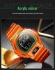 Sanda Multifunctional Green Light Electronic Watch, Fashionable Wristwatch for Men, Women, and Students.