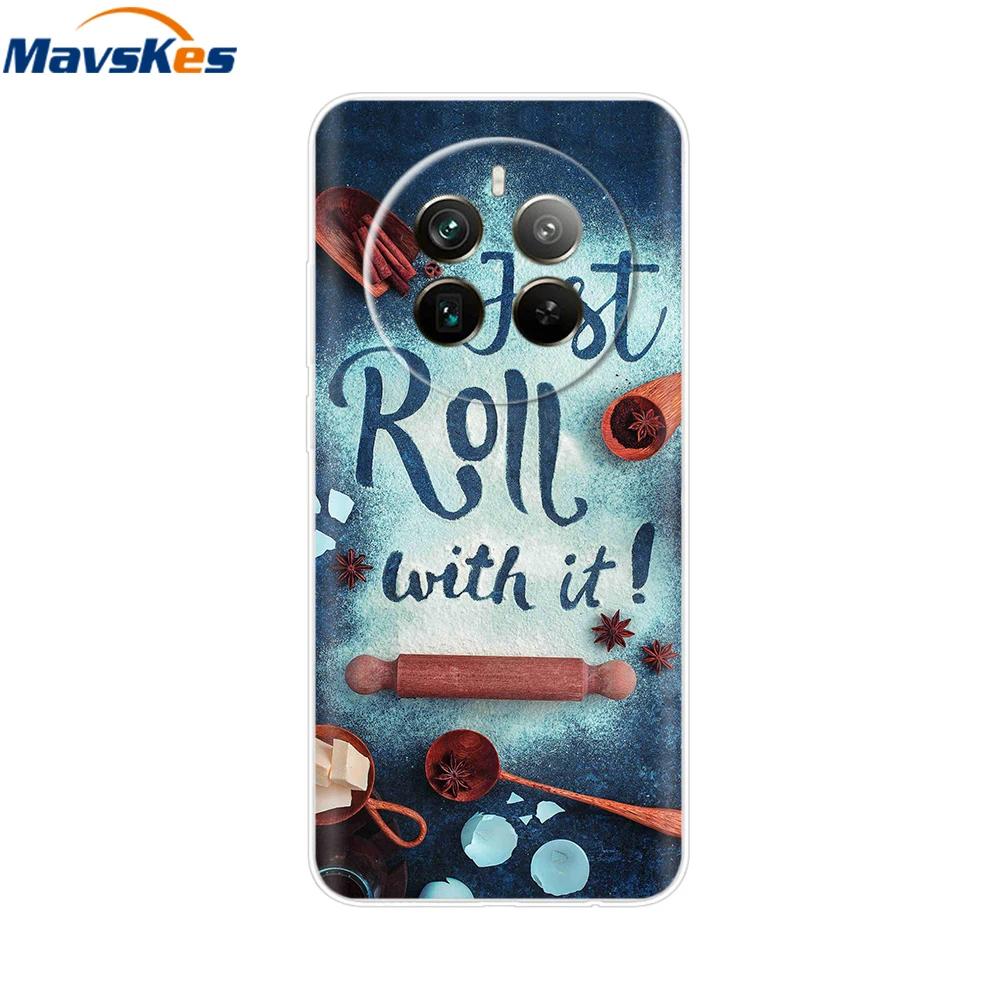 For Realme 12 Pro+ Case Love Heart Soft Silicone Cover for Oppo Realme 12 Plus 5G Fundas for Realme 12 Pro Plus Realme12 Bumper