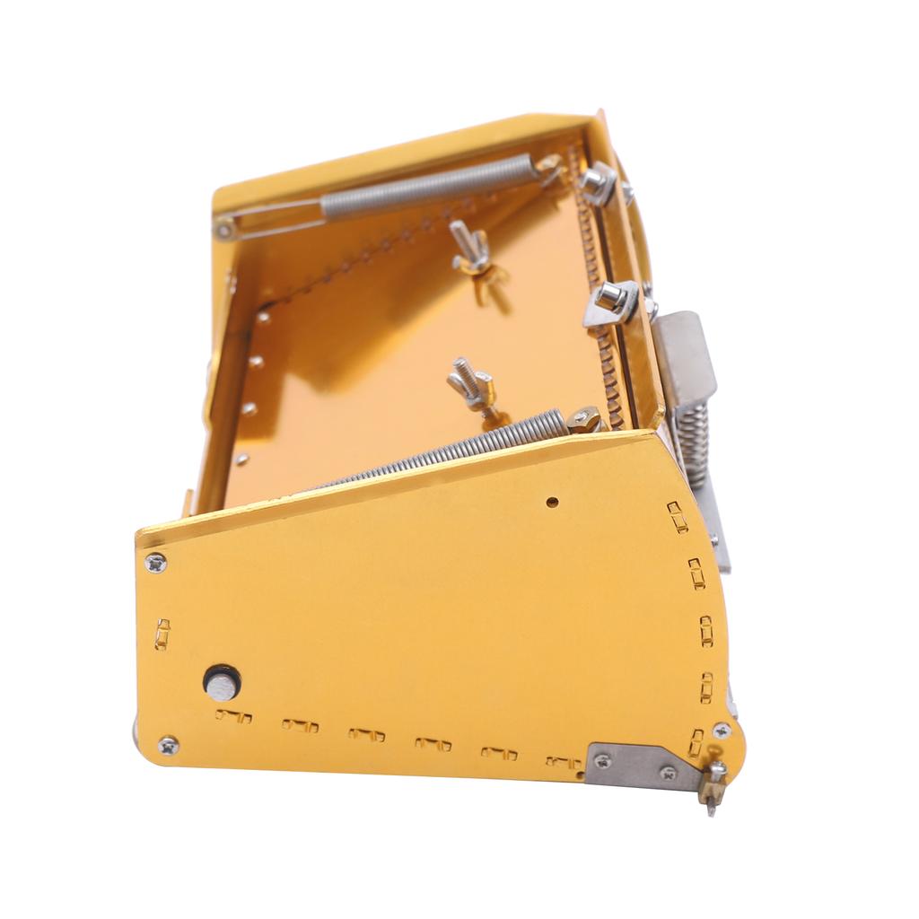 Professional Drywall Flat Finishing Box with 35"-59" Adjustable Handle Wide Quick Clean with Aluminum Box Mudding Tools