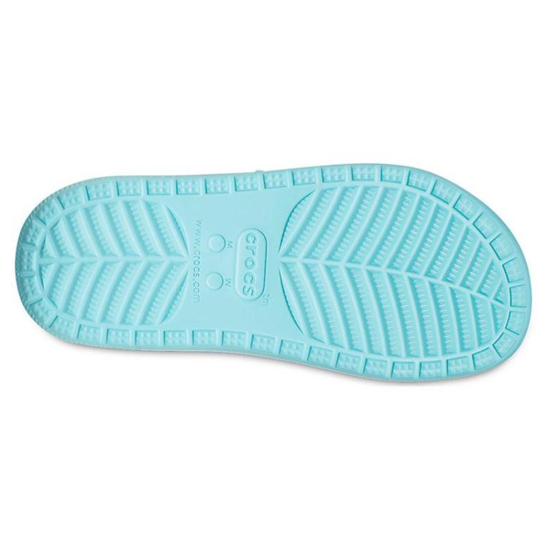 Crocs Classic Warm Fleece Slippers Unisex Blue