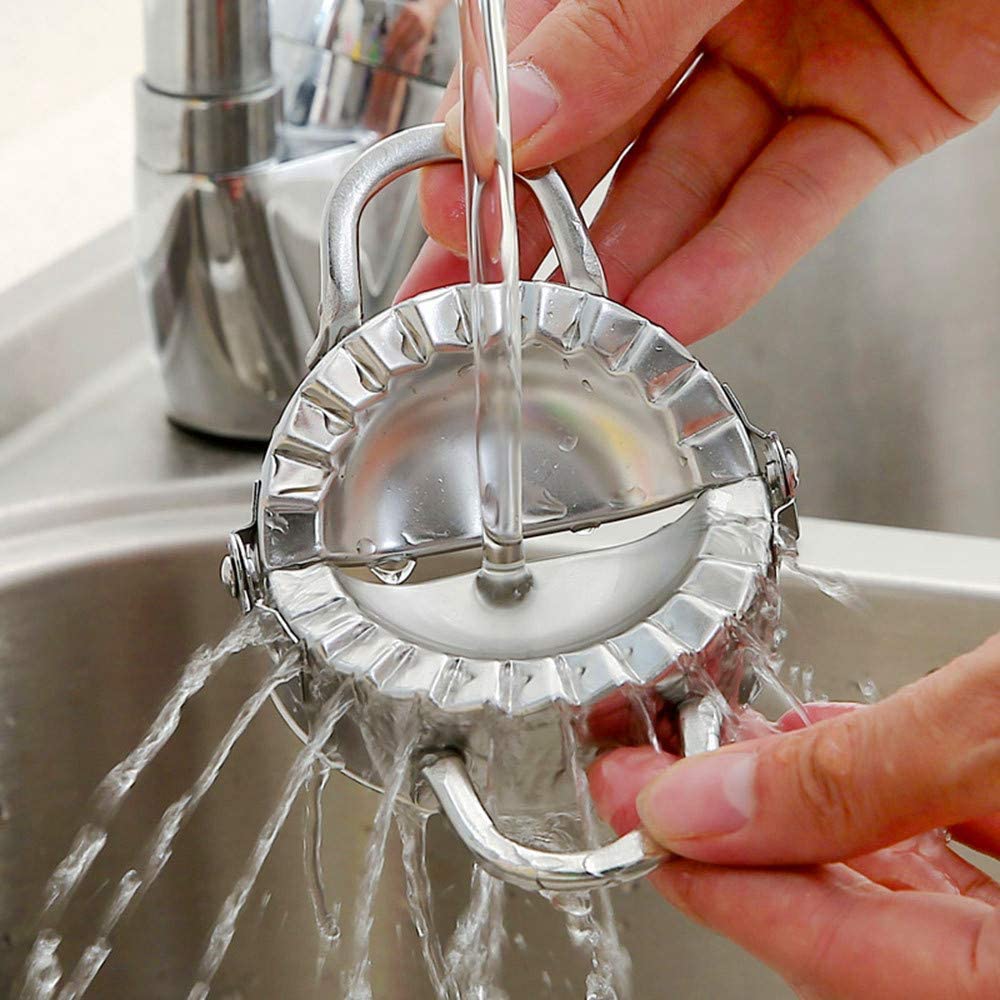 Dumpling Mold Stainless Steel Dumpling Maker Ravioli Empanada Maker Metal Dumplings Gyoza Dough Press Mould Kitchen Accessories