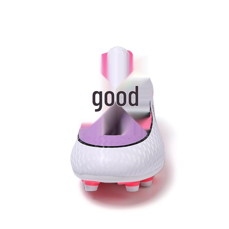 Men's Low-Top Football Shoes for Youth - AG Long Spikes & TF Studs for Artificial Turf Training