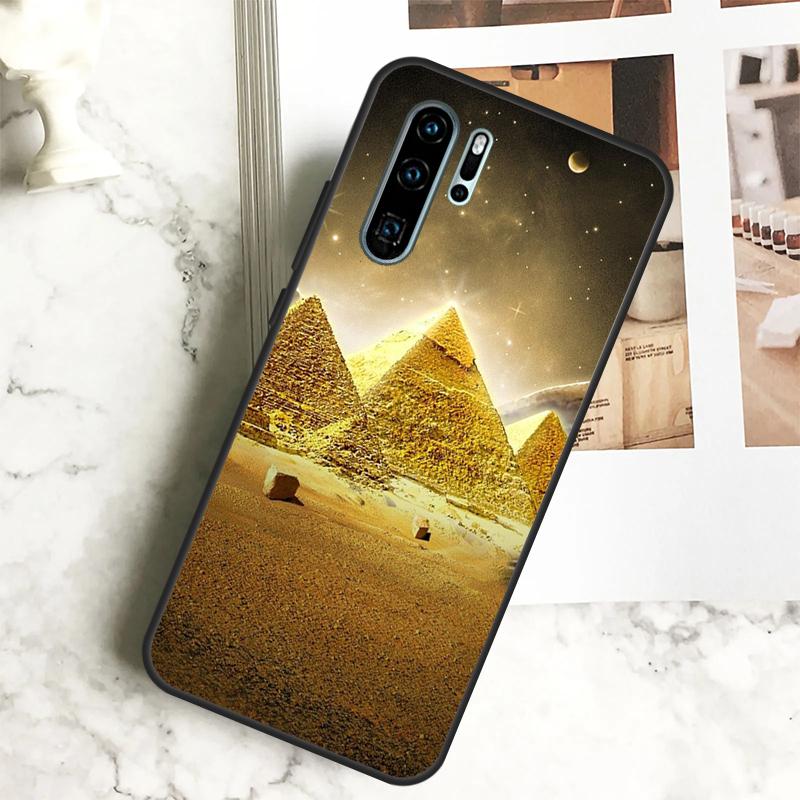 Ancient Egyptian For Huawei Nova 7i 8i 11i 12i 12s Y73 Y70 Y90 Y60 Y72 Y61 Y91 9 10 SE P40 Lite P30 Pro Case