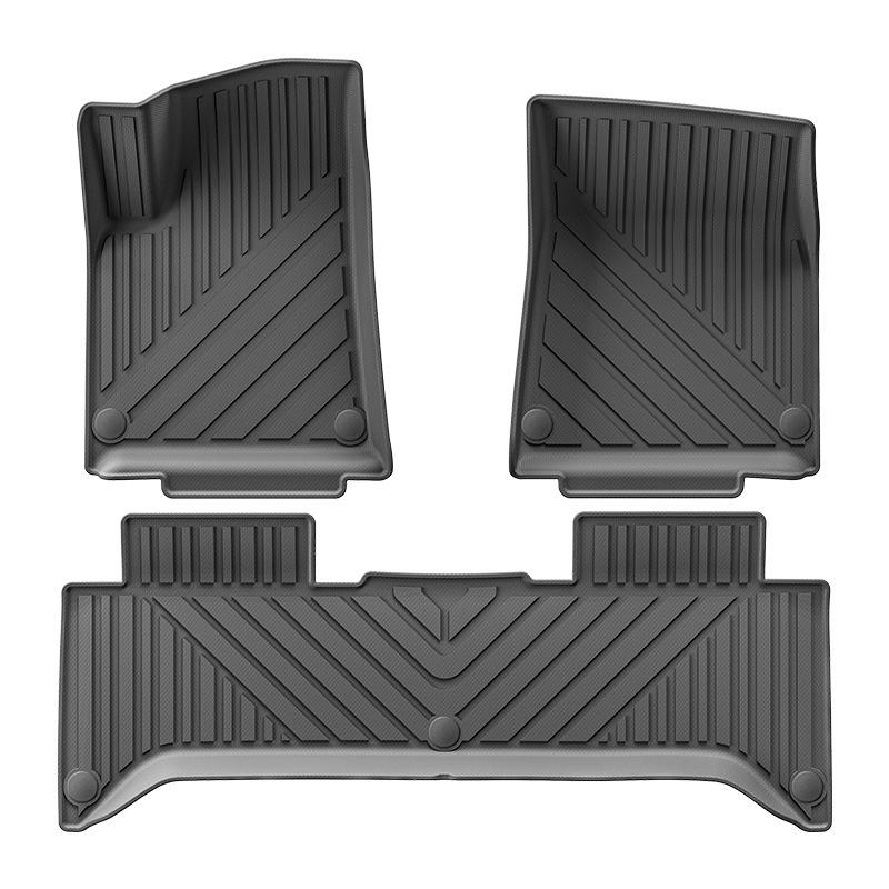 Custom Fit Dirt-Resistant TPE Floor Mats for 2022-2024 Rivian R1T