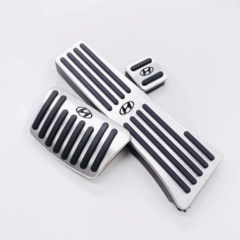 Car Brake Foot Pedals for Hyundai Santa Fe Sport DM 2013~2020 Maxcruz XL No Drilling Accelerator Pedal Interior Parts Acessories