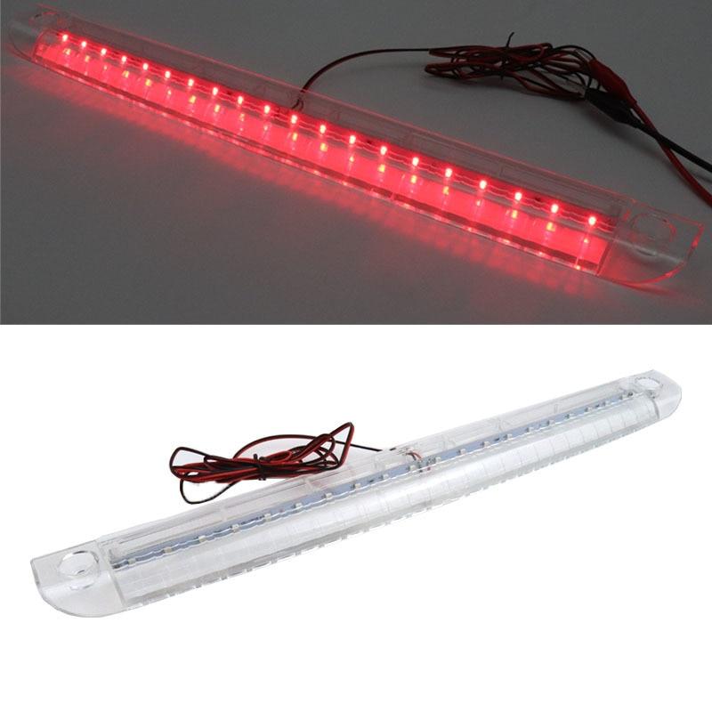 Car 20LED High Mount Brzdové Světlo Zadní Světlo Třetí 3RD Brzdový Stop Zadní Zadní Světlo 12V Červené Auto Motocykly Náhradní příslušenství