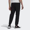 Adidas Originals Knitted Sweatpants Men's Black Moderate Straight Fit Pants GE0806