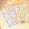 3D Decorative Stickers Kawaii Capibara Panda Candy Sticker Diy Phone Luggage Motorcycle Laptop Fun Sticker
