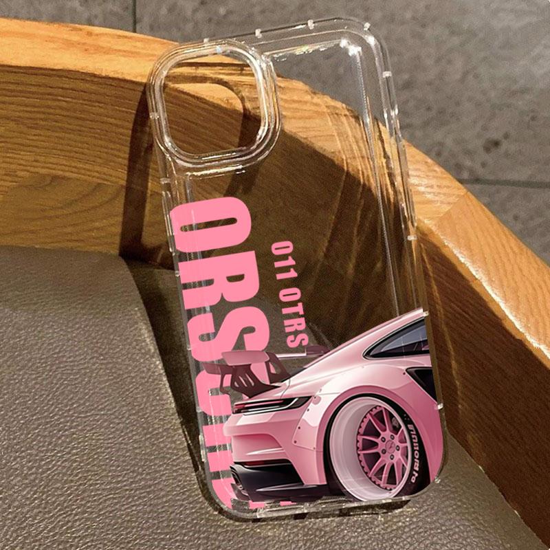 Fashion Cool Car Design Phone Case for Xiaomi Redmi 13 12 12C 13C Redmi Note 13 12 Pro Plus 11 4G 5G Soft Clear Bumper Cover Redmi Note 11