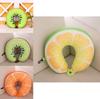 Fruit Shaped Plush Neck Pillow With Foam Beads For Home Office Decor Gift