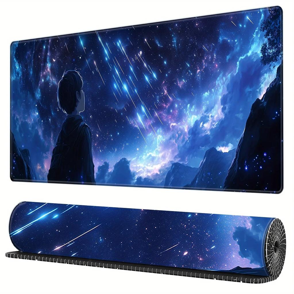 Moon Star Sky Mouse Pad Large Computer Office Game Table Mats New Xxl Rubber AntiSlip Gaming Keyboard Mousepads Long Desk Pads