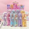 My Little Pony Automatic Pencil Set, Unsharpenable Continuous Lead, Cartoon Push-Button Mechanical Pencil