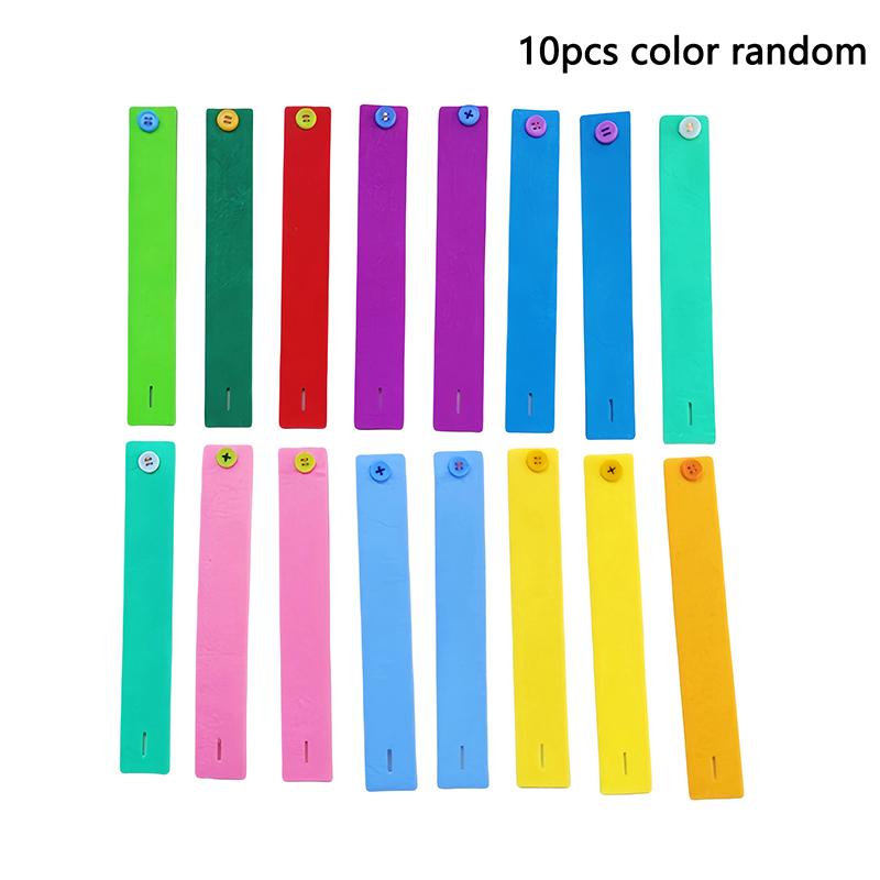 

10 шт./20 шт./30 шт. Фетровые игрушки Учебные пособия Браслет на пуговицах Сделай сам Монтессори Раннее развитие Образовательная Операция Детский сад Друг