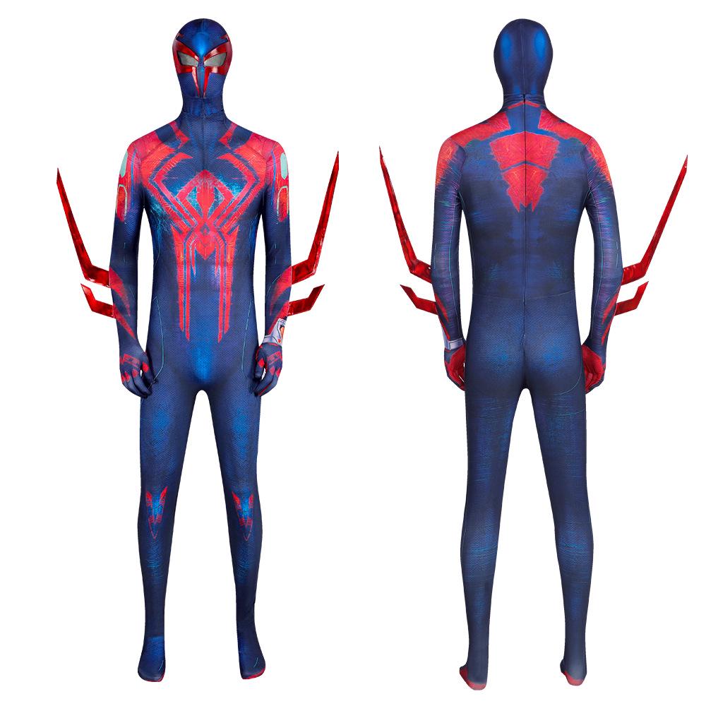 2099 Black Spider Bodysuit: Marvel Cosplay Costume for Stage & Halloween