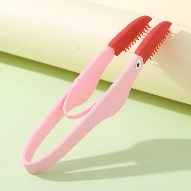 1PC Soft Silicon Cat Dog Pet Tear Brush Eye Cleaning Comb Eye Poop Clip Soft Brush Pet Supplies Cat Dog Knotting Brush