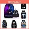 Wednesday Addams Backpack Laptop Interlayer+side Pocket+waterproof+school