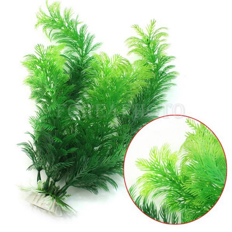 Simulated Aquatic Plants Fish Tank Landscaping Simulated Plant Grass Green Velvet Tree Landscaping 30cm