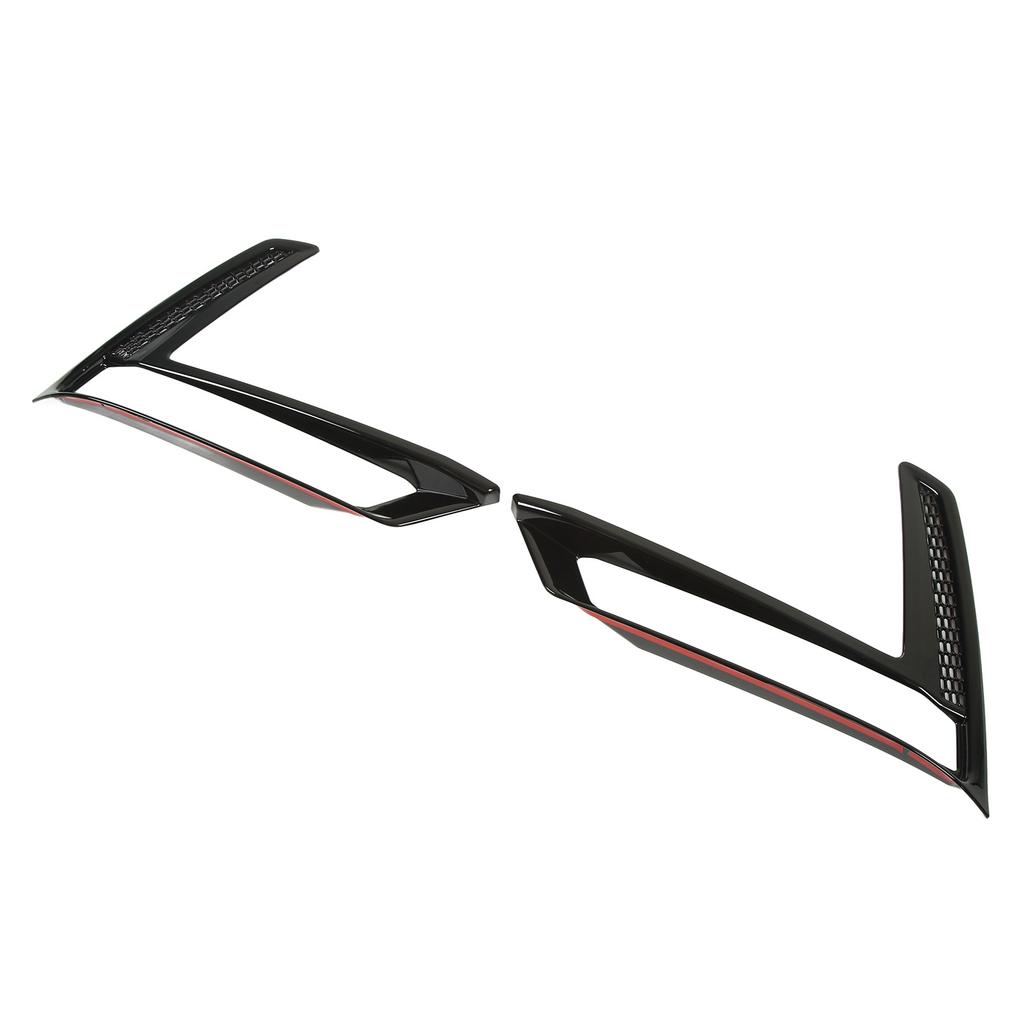 2 szt. Listwa świateł przeciwmgielnych przednich Czarny błyszczący Ochronna Odporna na uderzenia dla CR‑V RS 2023 i nowszych