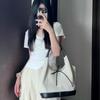 Korean Chic Canvas Tote Bag: 2025 New Fashionable Versatile Shoulder Handbag for Women