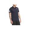 Adidas Sports Fitness Polo Shirt Men Tops Legendary-Ink-Blue JZ0098