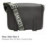 LOEWE Military Messenger Bag In Supple Smooth Calfskin And Jacquard Xs Dark Grey B553A72X27-1220