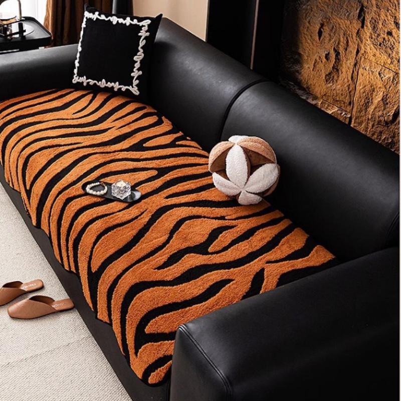 Special-shaped Irregular Sofa Cushion, New Autumn and Winter Plush Sofa Cover Cloth Towel, Light Luxury, Advanced Sense, Anti-cat Scratch