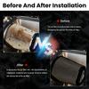 Universal Air Filter Protective Cover Car High Flow Cold Air Intake Filters Waterproof Oilproof Dustproof Air Filter Cover S/L