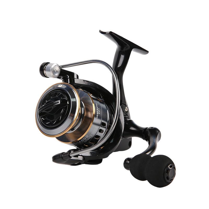 

HE Полностью металлический дальнобойный рыболовный спиннинг для ловли на приманку и морской рыбалки