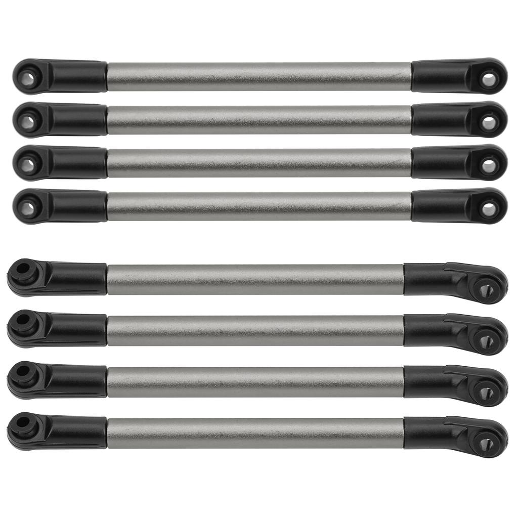 8pcs Metal Link Rod Pull Rod 275MM Wheelbase RC Accessories Fit for 110 RC Crawler