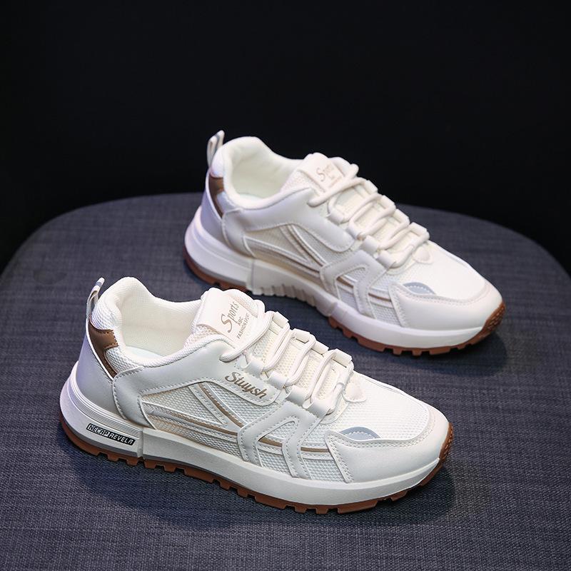 Women's Thick-Soled Cortez Shoes: Breathable, Lightweight, Comfortable, Versatile Low-Top Sneakers for Students