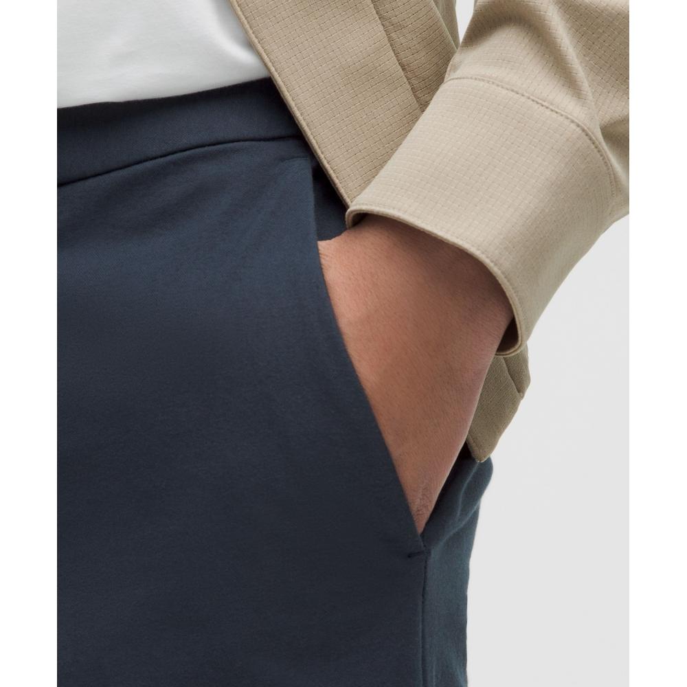 Lululemon Abc Classic Fit Trouser 34l  Stretch Cotton Versatwill True Navy