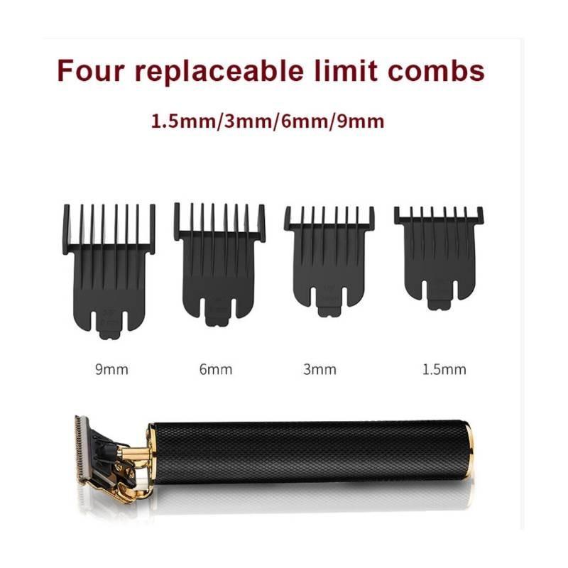 Clipper Electric Hair Usb Charging Snake Pattern Ceramic Material Cutter Head