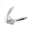 Heavy Duty Zinc Alloy Garlic Press Ergonomic Non-slip Handle Durable Ginger Crusher for Home Meal Preparation