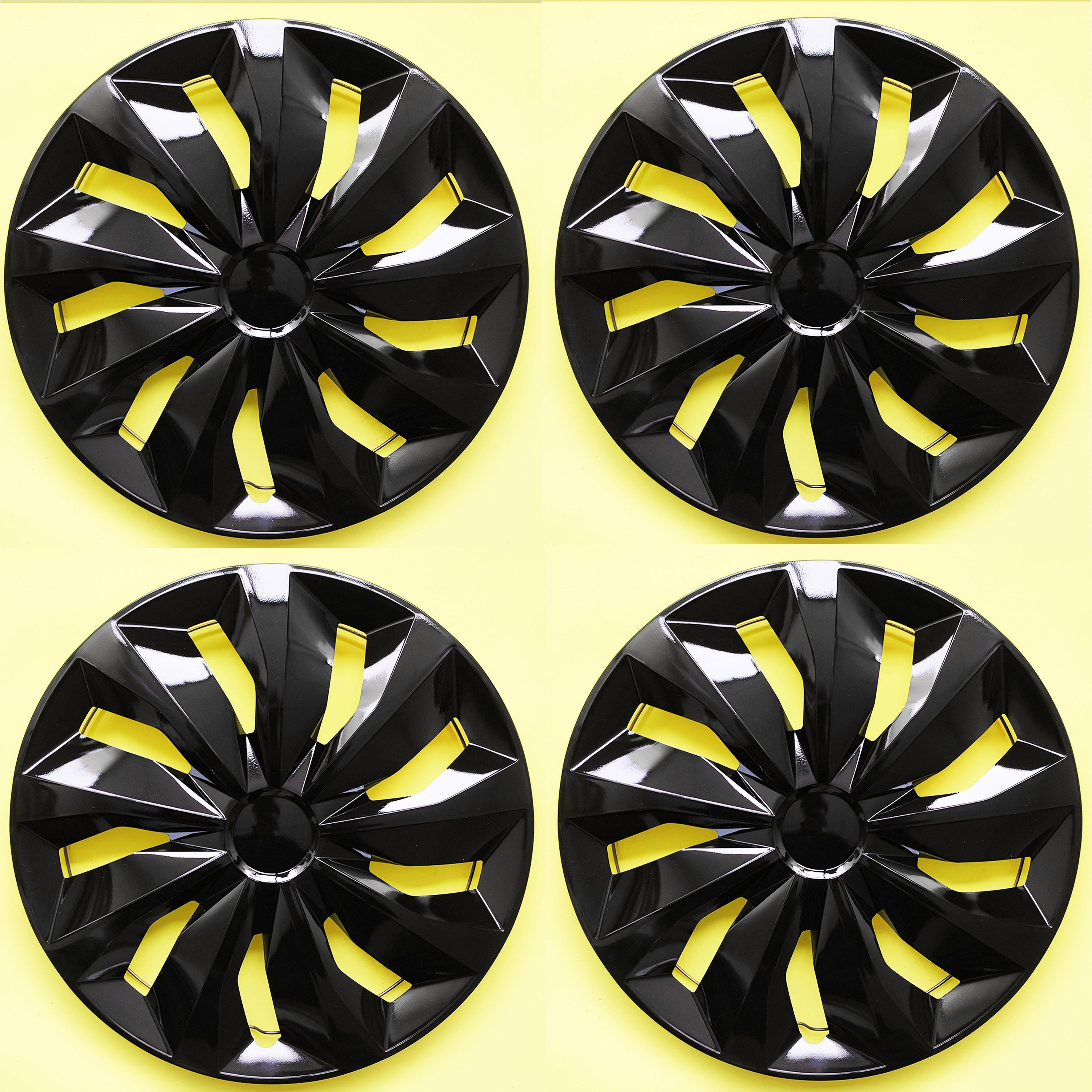 

4PCS Hub Caps for 14-Inch Iron Wheels of Cars, Made of PP Plastic, Decorating Car Wheel Appearance