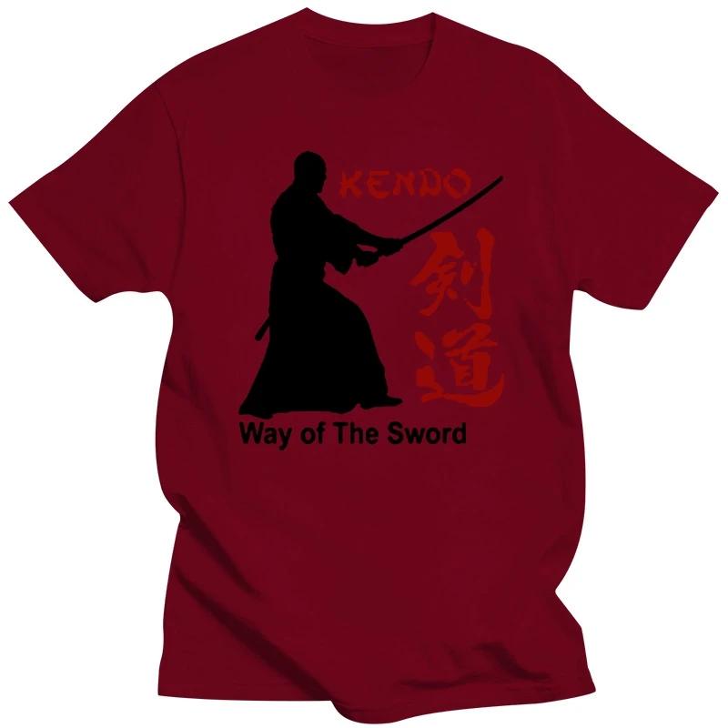 Vtipné Kendo Cesta meče Japonské bojové umění Trička Narozeninový dárek Grafické Streetwear Krátký rukáv Den otců Manžel Tričko